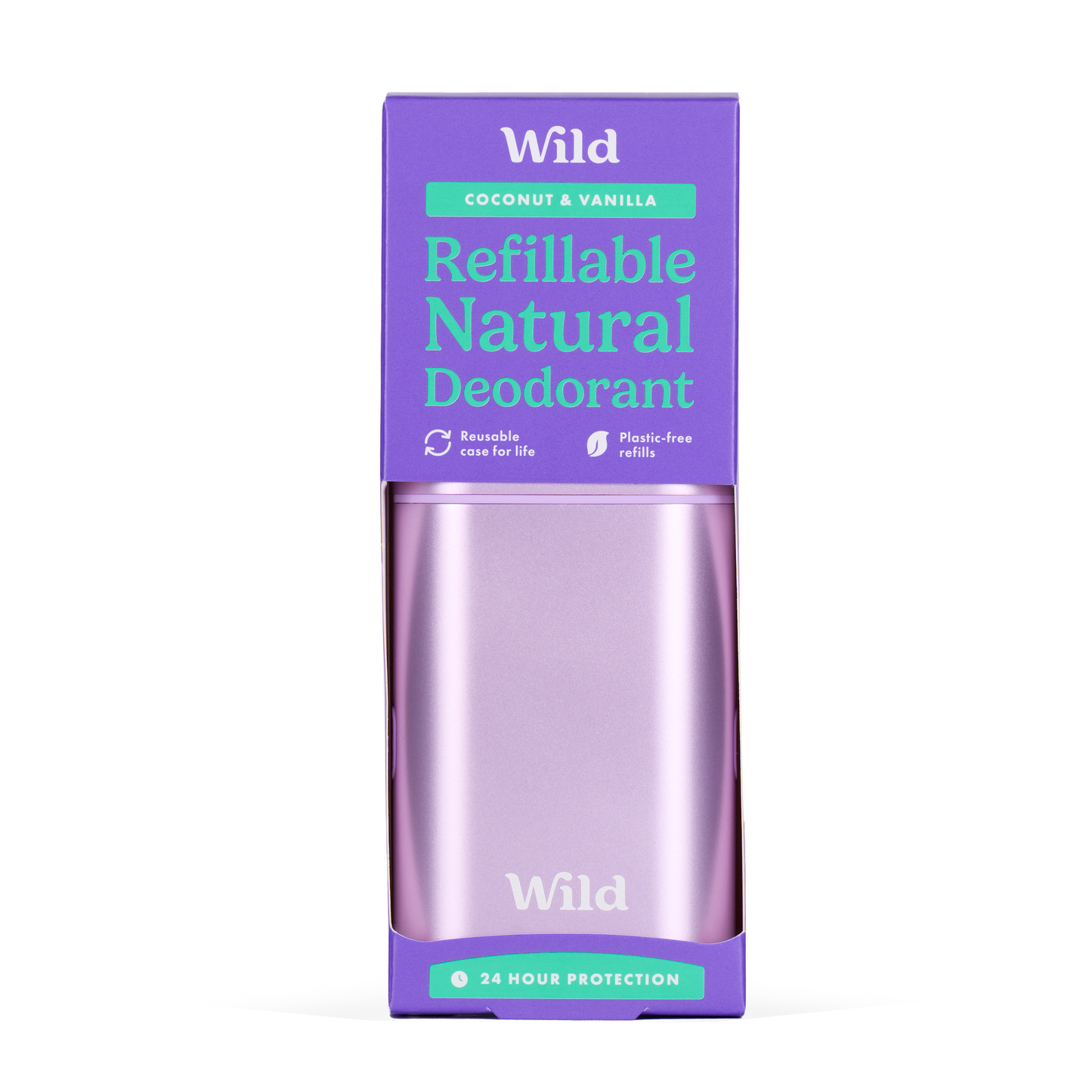 Wild - Deo Starterset Purple "Coconut & Vanilla"