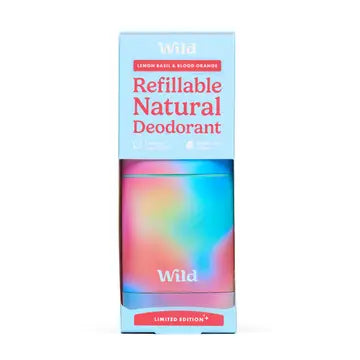 Wild - Coffret de démarrage de déodorants Ombre « Citron, basilic et orange sanguine » (édition limitée)