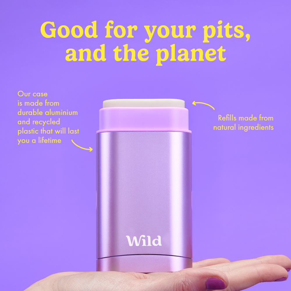 Wild - Deo Starterset Purple "Coconut & Vanilla"