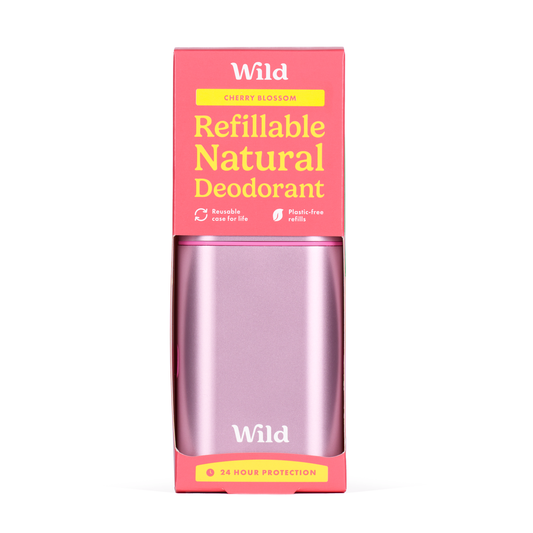 Wild - Coffret de démarrage déodorant rose « Cherry Blossom »