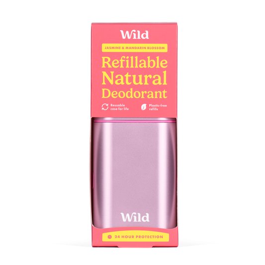 Wild - Coffret de démarrage déodorant rose « Jasmin & Fleur de mandarine »