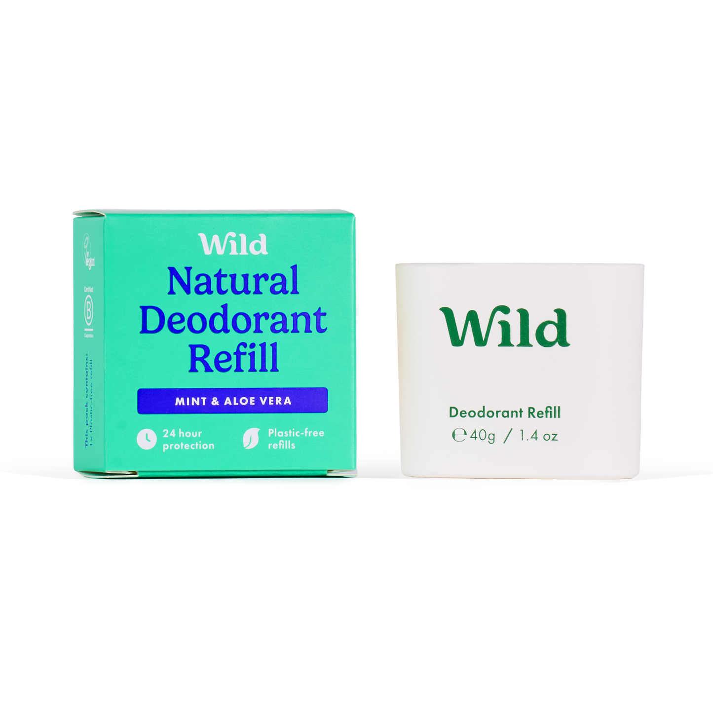 Wild - Deo Refill "Mint & Aloe Vera"