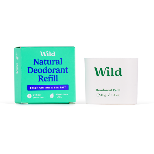 Wild - Deodorant Refill “Fresh Cotton & Sea Salt”