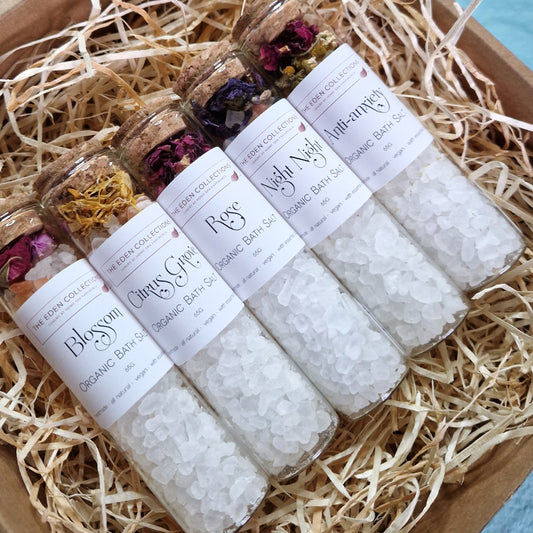 Bath Salt "Anti-Anxiety" in a glass tube (65g)