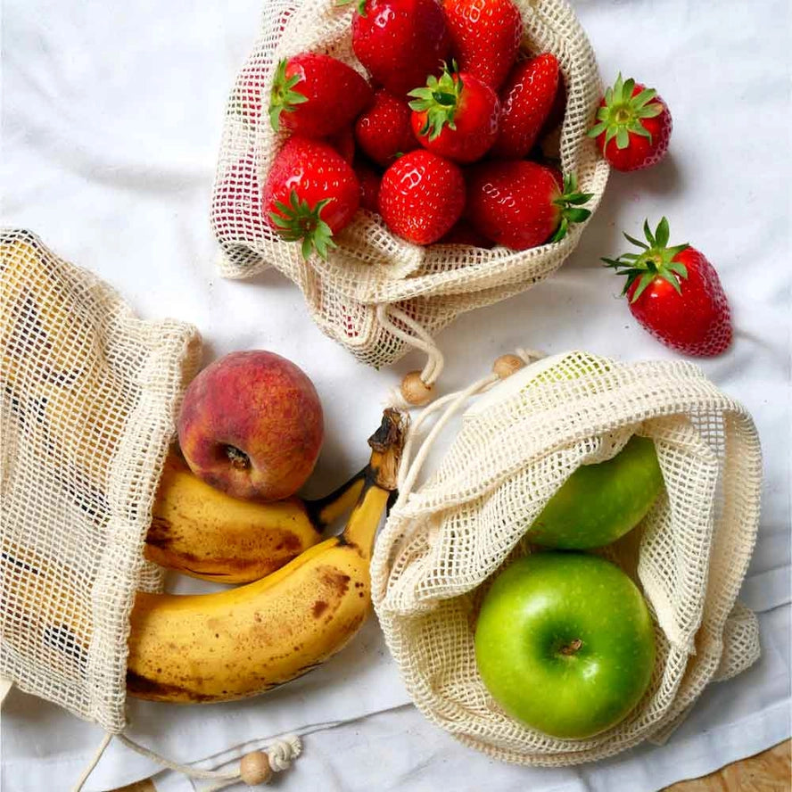 Filet à fruits et légumes en lot de 6