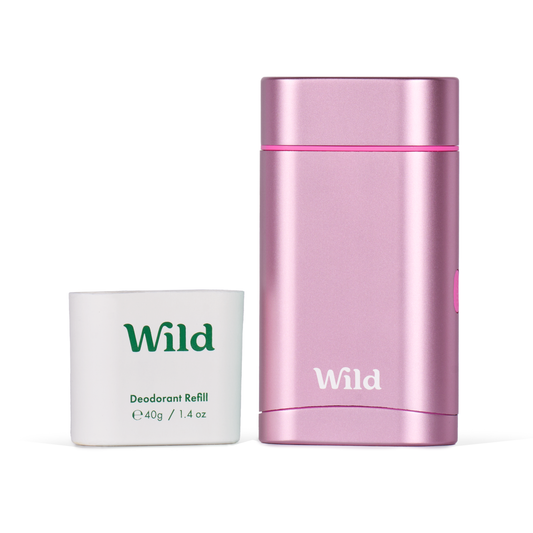 Wild - Coffret de démarrage déodorant rose « Cherry Blossom »