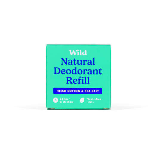 Wild - Recharge Déodorant "Coton Frais & Sel Marin"