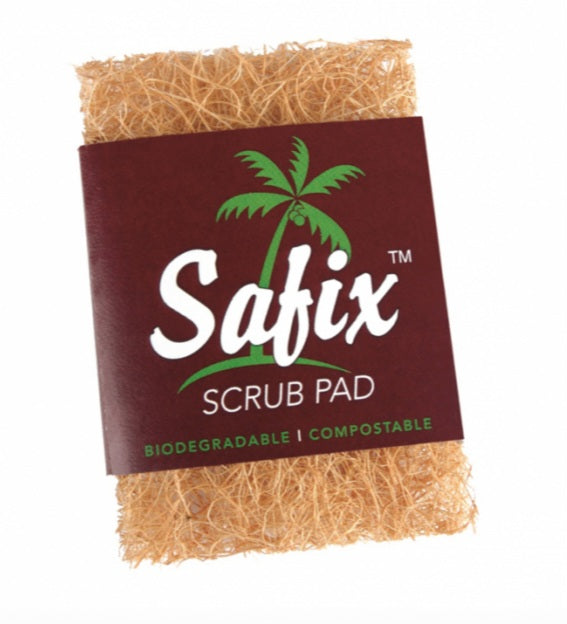 Safix sponge made from coconut fibers