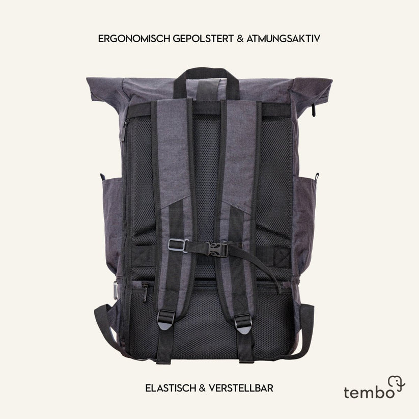 Tembo - 2in1 laptop backpack "Chiang Mai"