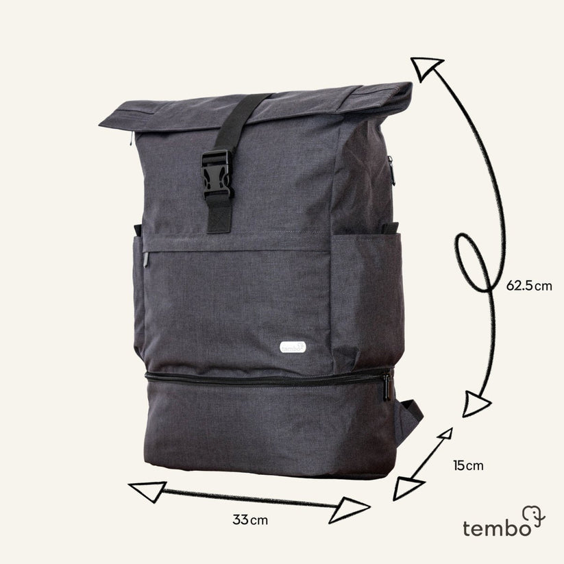 Tembo - 2in1 laptop backpack "Chiang Mai"