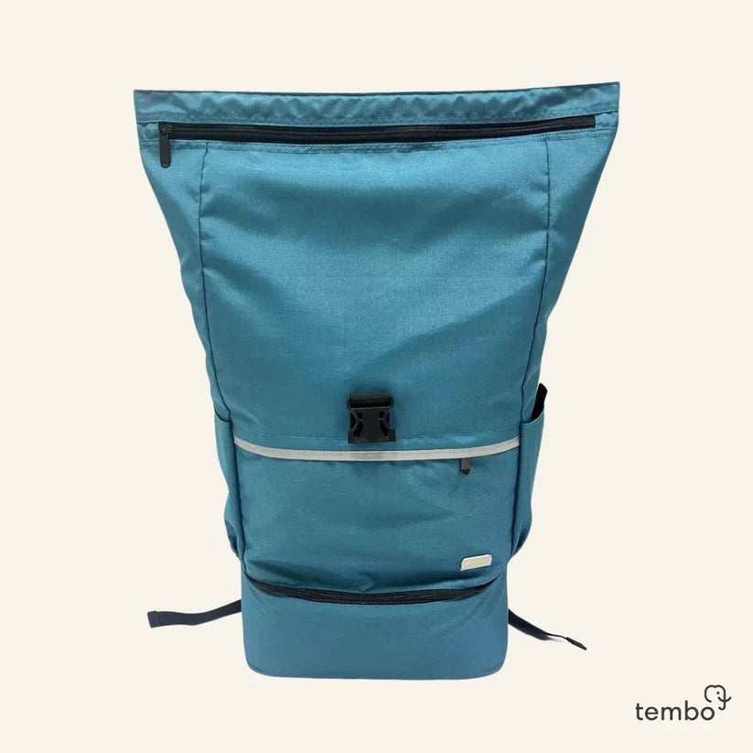 Tembo - 2in1 laptop backpack "Chiang Mai" petrol