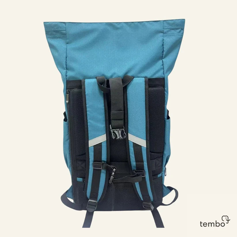 Tembo - 2in1 laptop backpack "Chiang Mai" petrol