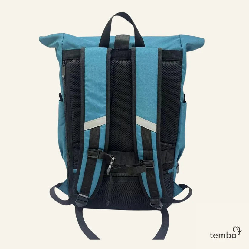 Tembo - 2in1 laptop backpack "Chiang Mai" petrol