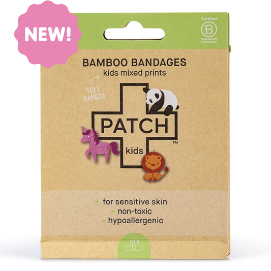 PATCH - Bamboo plaster strips, mixed prints